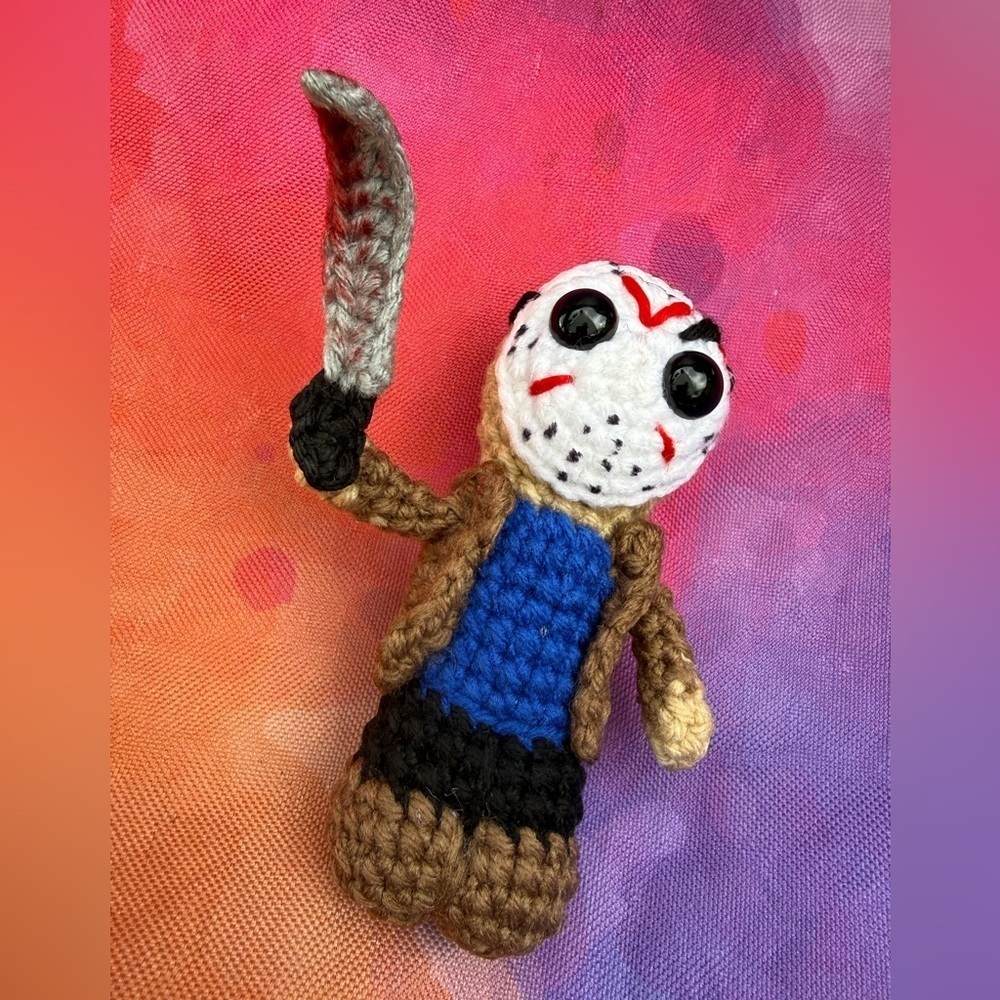 Handmade Horror Character Crochet Dolls/Keychains - Picture 7 of 8